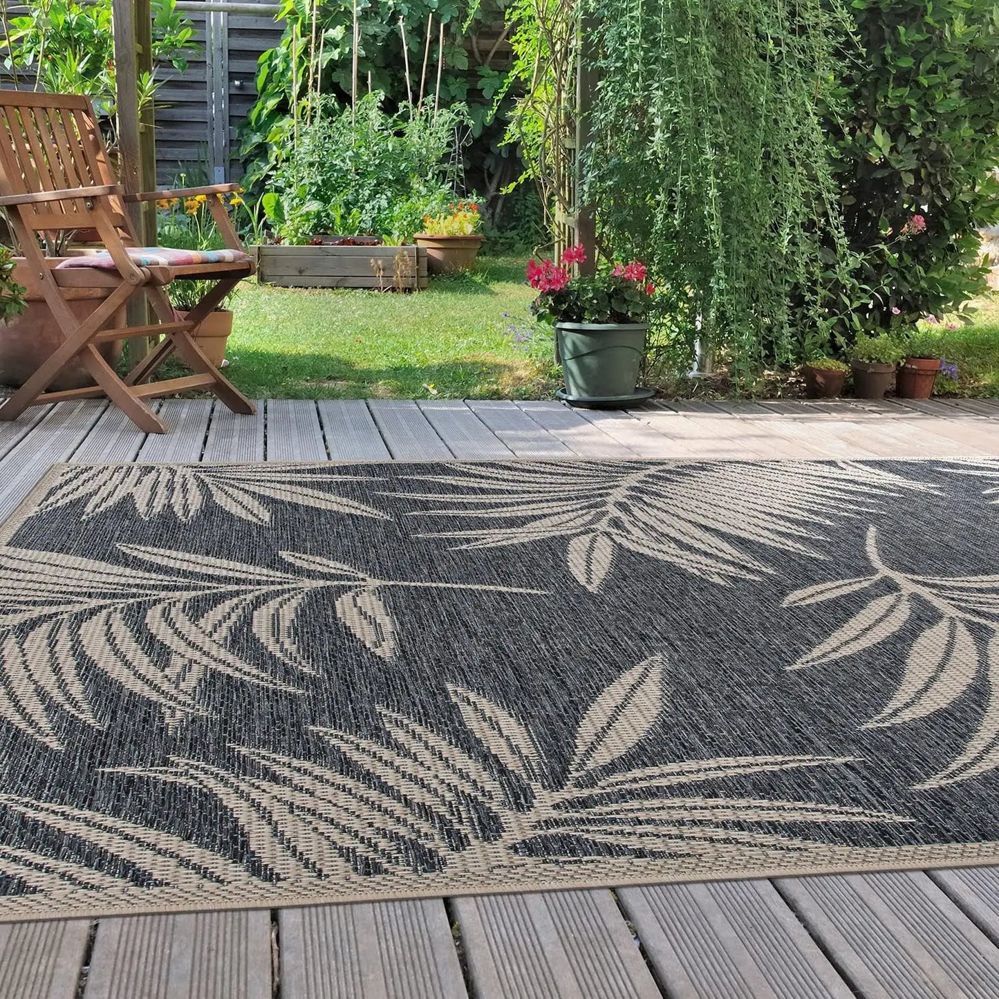 Outdoor Patio  Rug Deck Balcony Rug