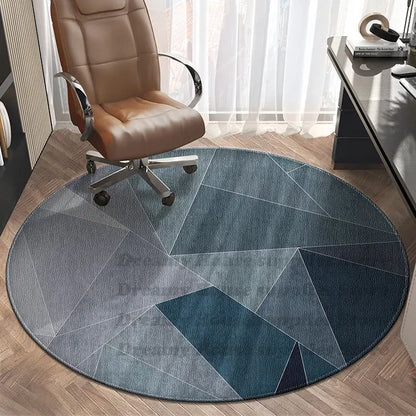 Round Rug Swivel Chair Decor Carpet Sofa Coffee Tables Area Rug