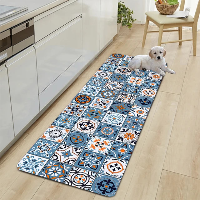 Floor Mat for Kitchen Nordic  Floor Waterproof Rug