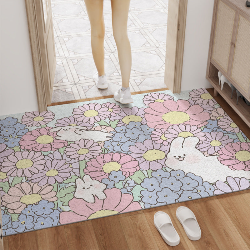 Cute Cartoon Entryway Door Mat – Non-Slip, Dust-Resistant, Durable Floor Mat