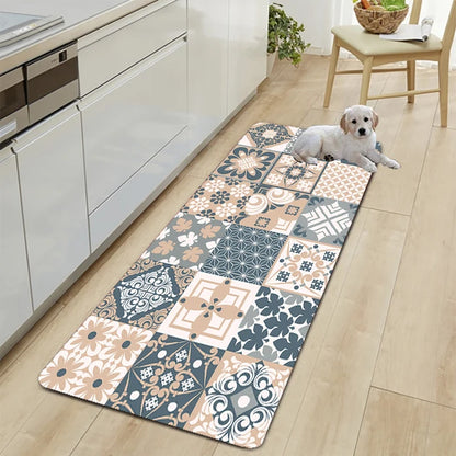 Floor Mat for Kitchen Nordic  Floor Waterproof Rug