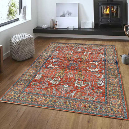 Turkey Mandala Big Carpet Non-slip Waterproof Large Geometric Area Rug