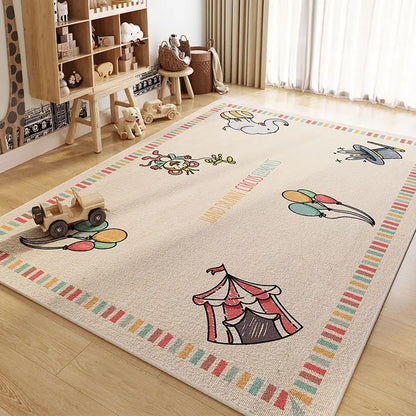 Cartoon Living Room Rug Non-slip Children's room carpet