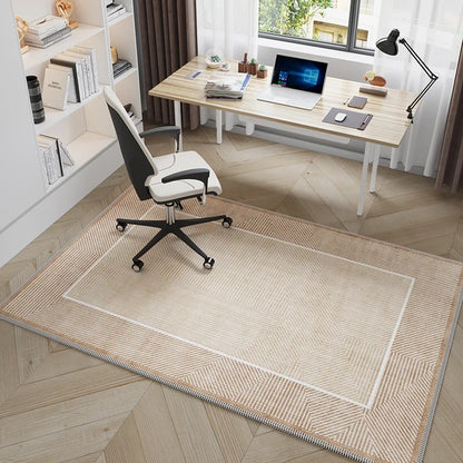 Study Carpet Dresser Desk Computer Chair Non-slip Soundproof Rug