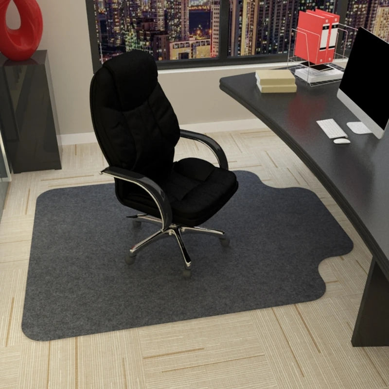 Transparent Nonslip Mat Chair Cushion for Study Office Floor mat