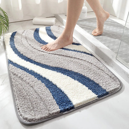 Simple Thicken Large Capacity Absorbent Water Bathroom Mat