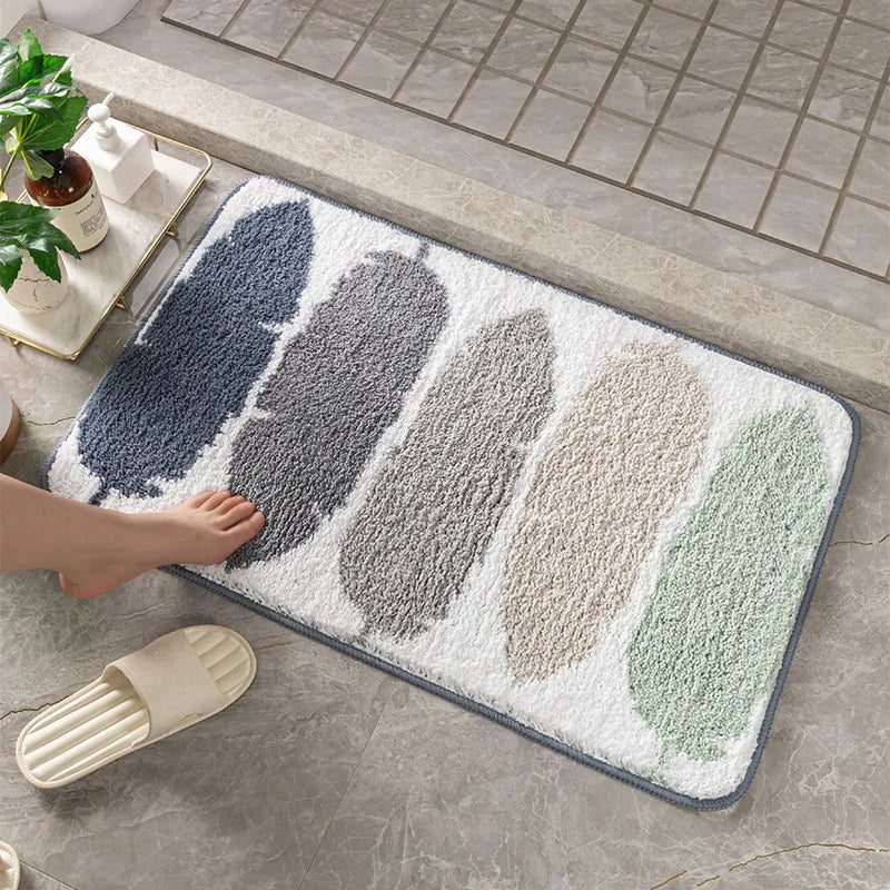 Favoria Non-slip Mat for Bathroom Accessories Water Absorption Sets Rug