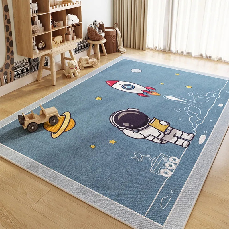 Children's cartoon animal pattern living room non-slip Rug