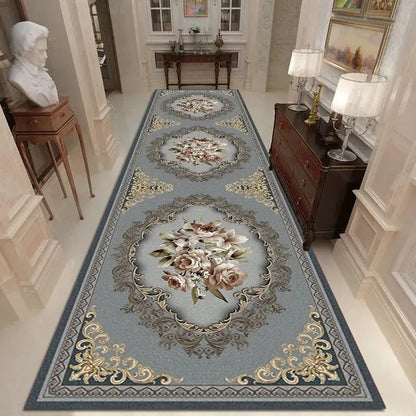 Morocco Long Runner Carpet Hallway Luxury European Style Corridor Rug