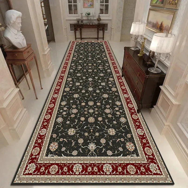 Morocco Long Runner Carpet Hallway Luxury European Style Corridor Rug