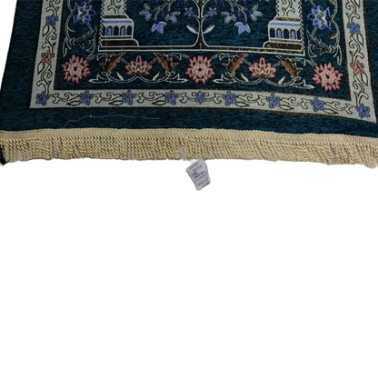 Muslim Carpet Worship Blanket Chenille Middle East Islam Eid Mat