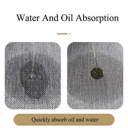 Kitchen Floor Mat Oil-proof  Waterproof Wipeable Wash Free Rug