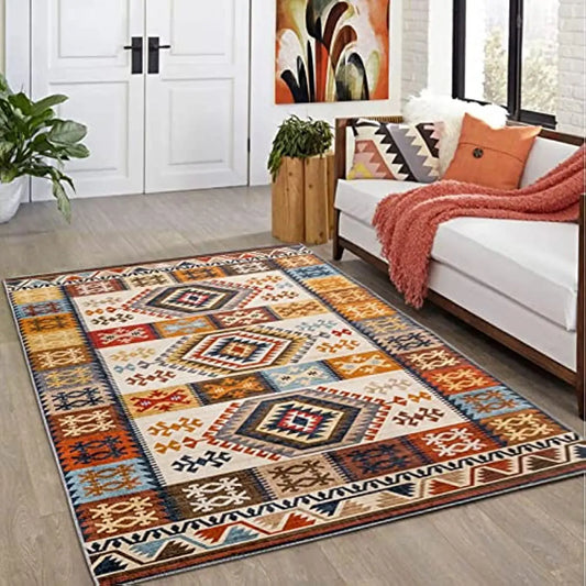 Moroccan Tribal Boho Vintage Living Room Home Decoration Rug