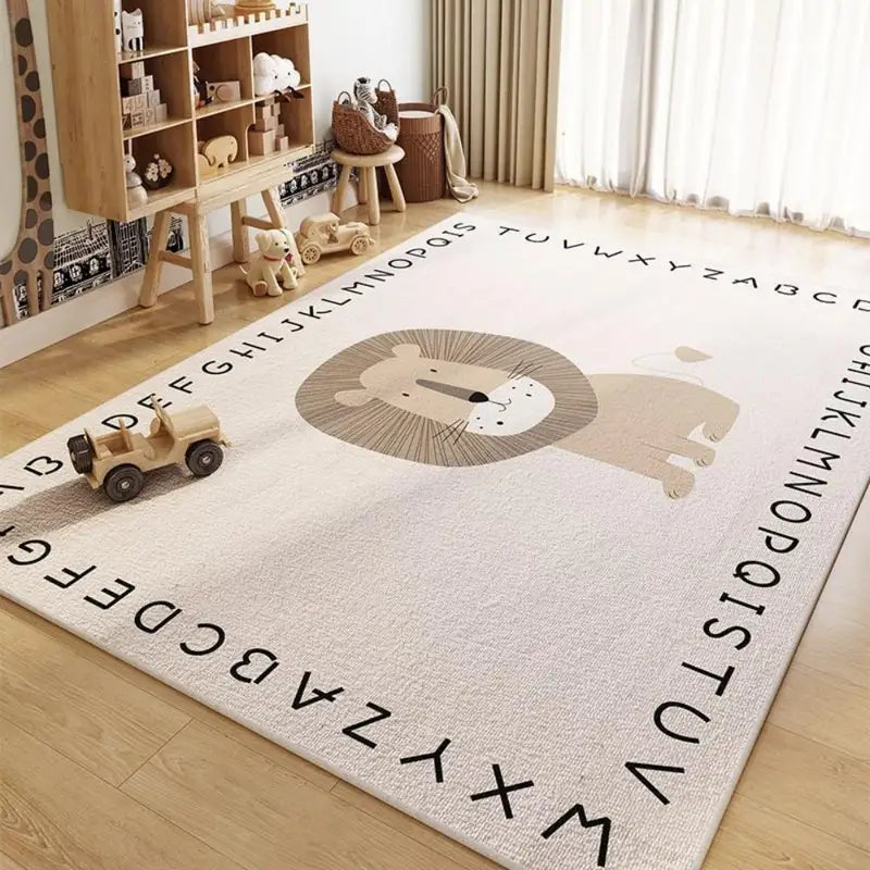 Cartoon Living Room Rug Non-slip Children's room carpet