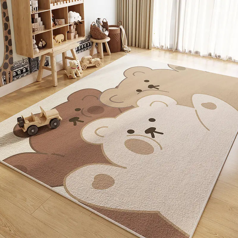 Cartoon Living Room Rug Non-slip Children's room carpet