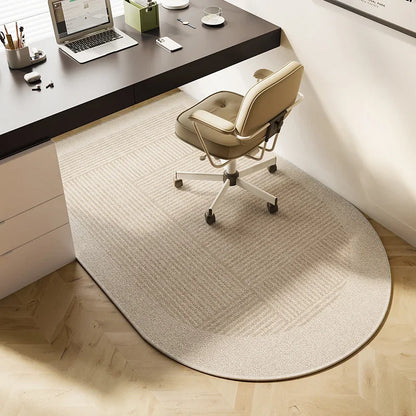 Office Chair Study Carpet Home Decoration Modern Non-slip Rug