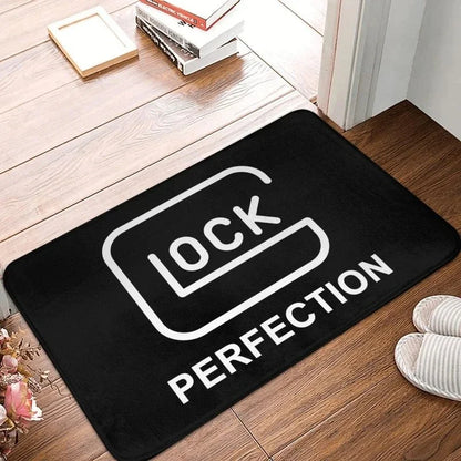 Tactical Glock Shooting Entrance Doormat Corridor Balcony Rug