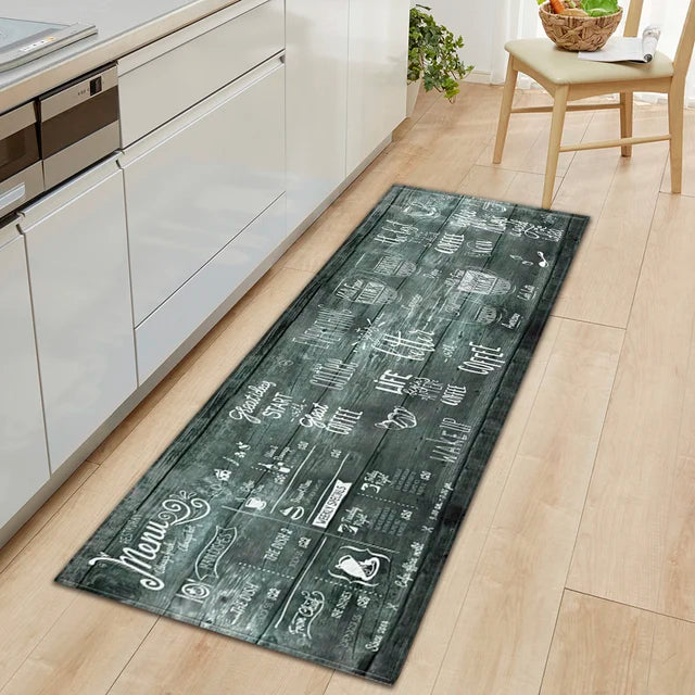 Kitchen Floor Mat Home Balcony Decoration Door Non-Slip Foot Rug