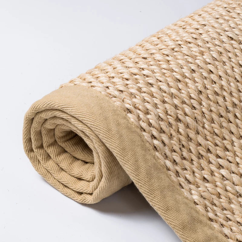 Sisal Woven Rug For Living Room Home Japan Rattan Bedroom Rug