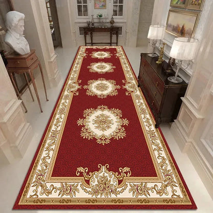 Morocco Long Runner Carpet Hallway Luxury European Style Corridor Rug