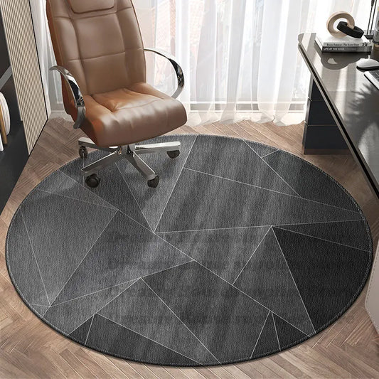 Round Rug Swivel Chair Decor Carpet Sofa Coffee Tables Area Rug