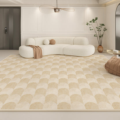 2025 New Cream Loop-Pile Rug – Waterproof & Modern