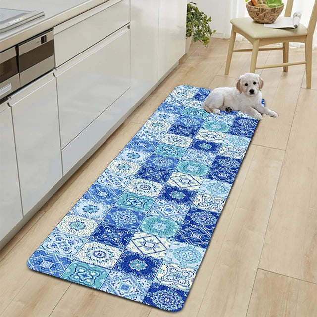 Floor Mat for Kitchen Nordic  Floor Waterproof Rug