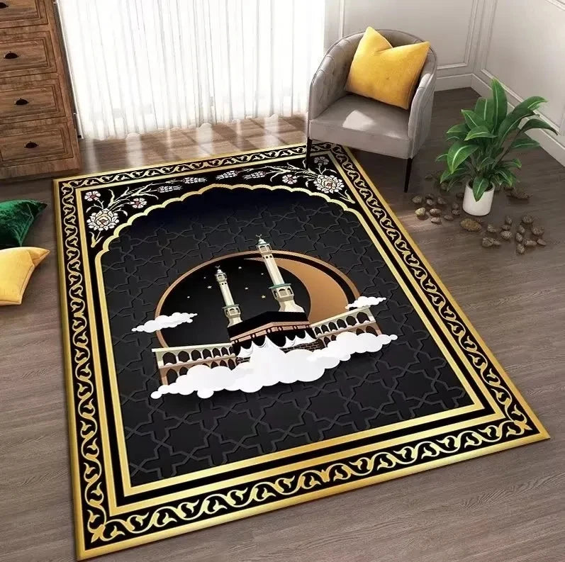 Prayer Rug Islamism Ramadan Room Decoration Large Size Carpet