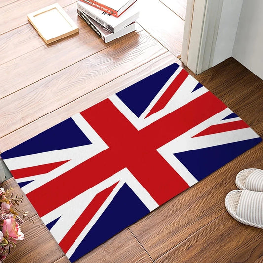 England Flag Entryway Door Rug Modern Patriot English Queen Floor Mat