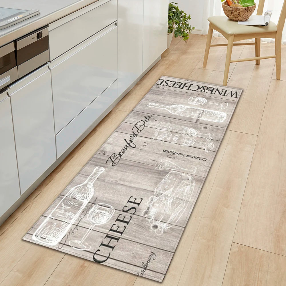 Kitchen Floor Mat Home Balcony Decoration Door Non-Slip Foot Rug