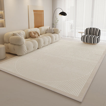 2025 New Cream Loop-Pile Rug – Waterproof & Modern