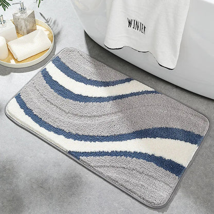 Simple Thicken Large Capacity Absorbent Water Bathroom Mat