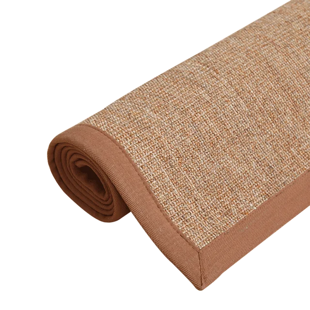 Sisal Woven Rug For Living Room Home Japan Rattan Bedroom Rug