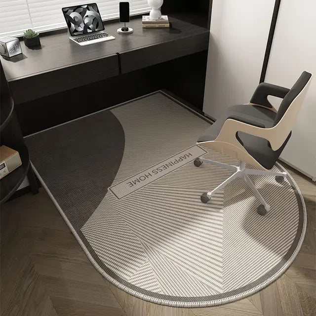 Luxury Computer Chair Carpet Study Tables Non-slip Modern Rug