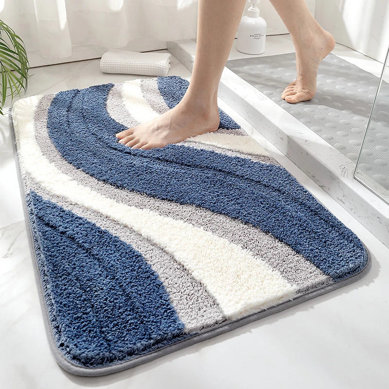 Simple Thicken Large Capacity Absorbent Water Bathroom Mat