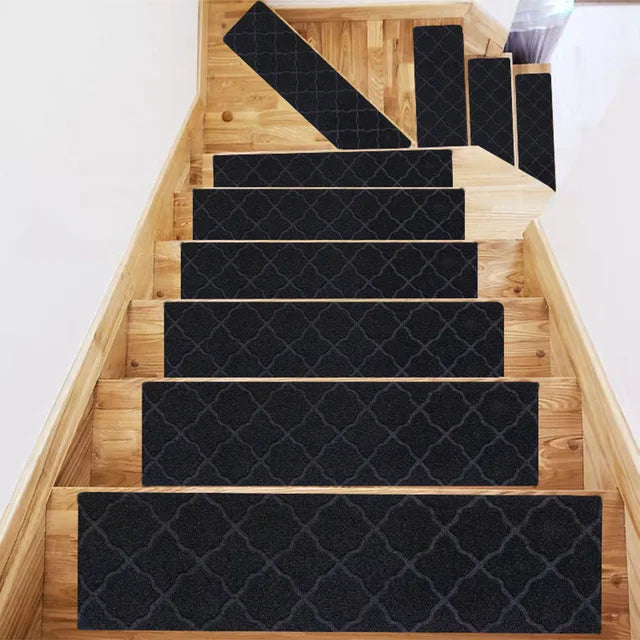 Washable non-slip Stair Treads Protector Rug Self-adhesive Rug