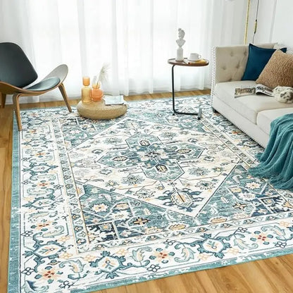 Islamic Interactive Prayer Rug Carpet In The Living Room Large Rug