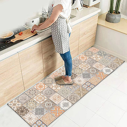 Floor Mat for Kitchen Nordic  Floor Waterproof Rug