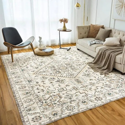 Islamic Interactive Prayer Rug Carpet In The Living Room Large Rug