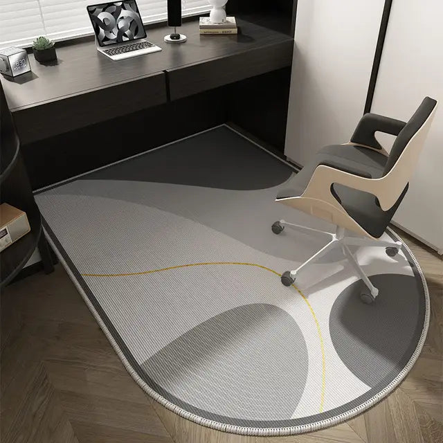 Luxury Computer Chair Carpet Study Tables Non-slip Modern Rug