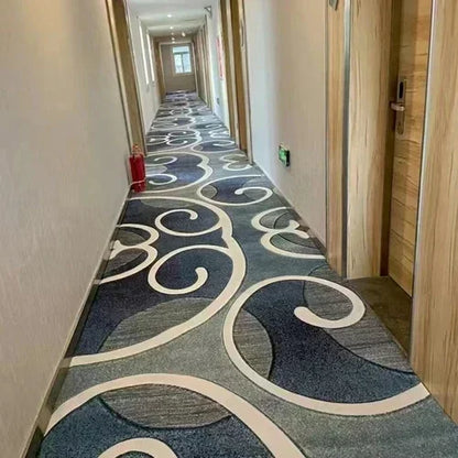 Modern Household Long Corridor Carpet Aisle HOTEL Non-slip Long Rug