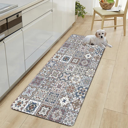 Floor Mat for Kitchen Nordic  Floor Waterproof Rug