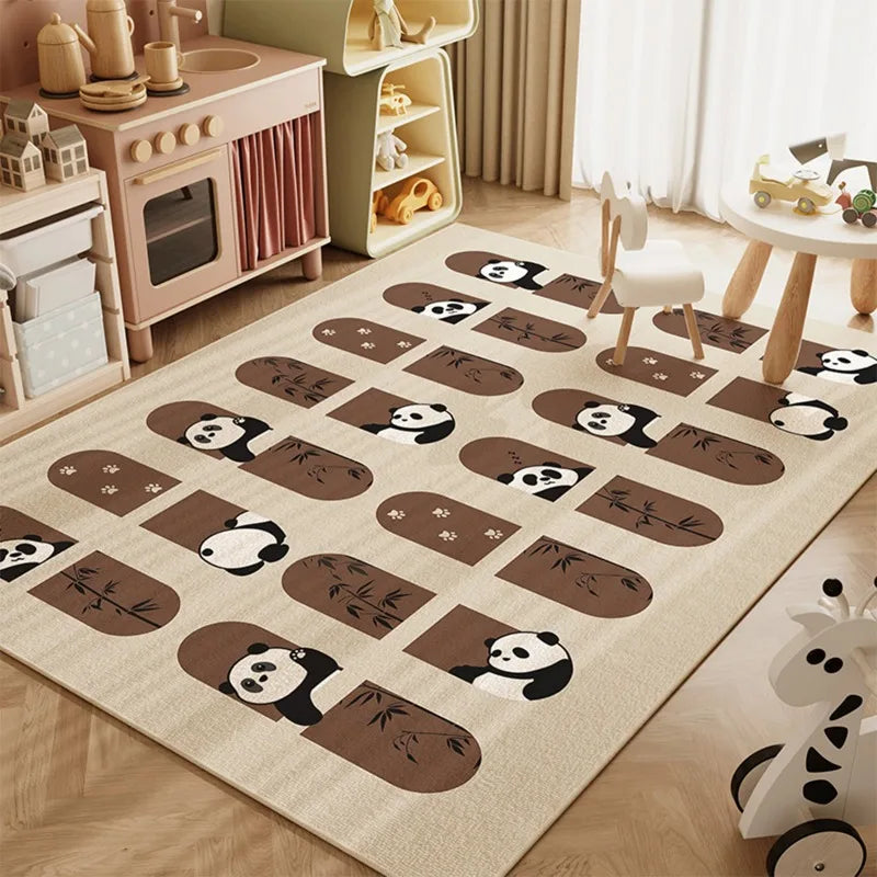 Children's cartoon animal pattern living room non-slip Rug