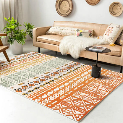 Turkish Ethnic Style Living Room Rug Luxury Home Bedroom Carpet