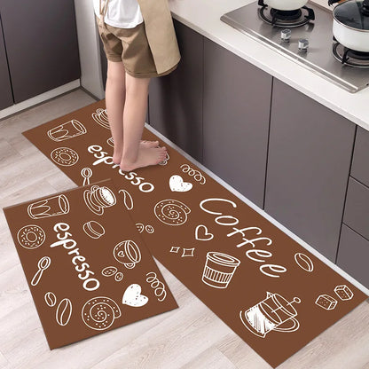 Kitchen Mat Fashion Simple Nordic Style  House Hold Long Strip Rug