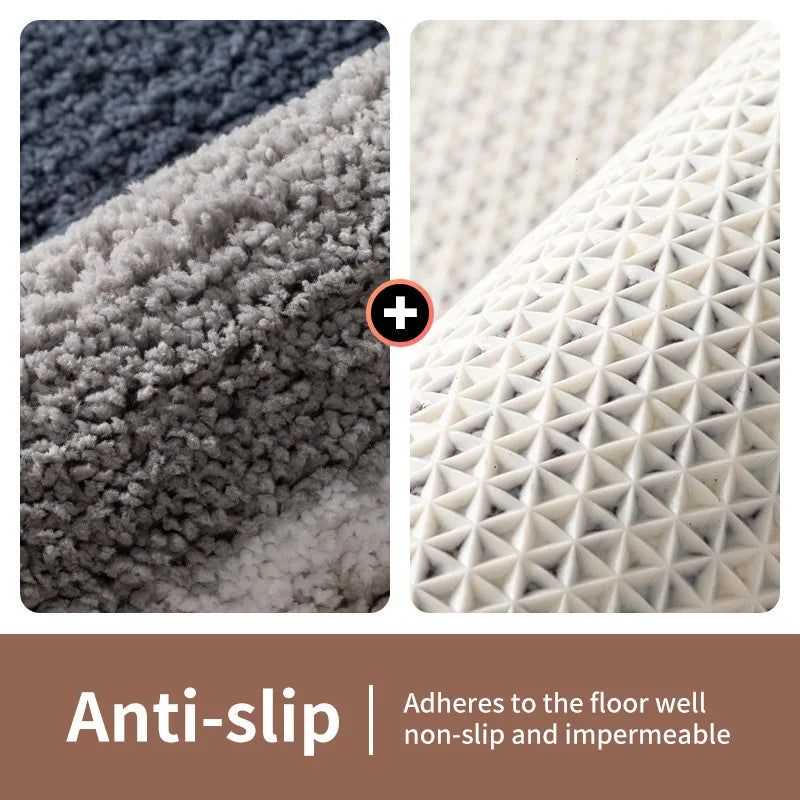 Favoria Non-slip Mat for Bathroom Accessories Water Absorption Sets Rug