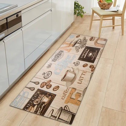 Kitchen Floor Mat Home Balcony Decoration Door Non-Slip Foot Rug