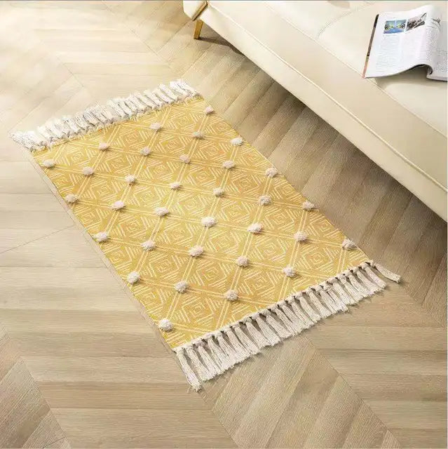 Nordic Style Bathroom Area Rug Entrance Doormat Simple Car Feet Rug