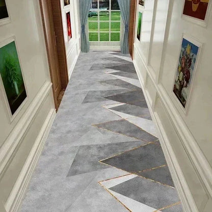 Modern Household Long Corridor Carpet Aisle HOTEL Non-slip Long Rug