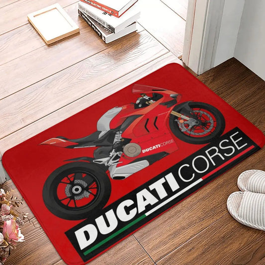 Ducati Corse Polyester Doormat Non-slip Entrance balcony toilet Mat